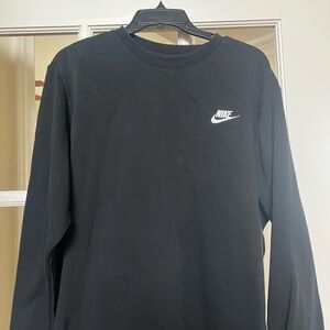 Nike Men's Black Crew Neck Sweatshirt